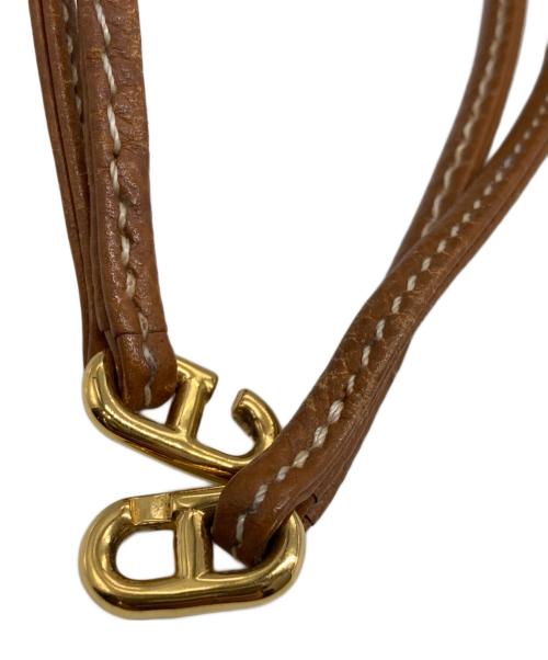 HERMES（エルメス）HERMES (エルメス) ヴェスパポーチ ブラウンの古着・服飾アイテム