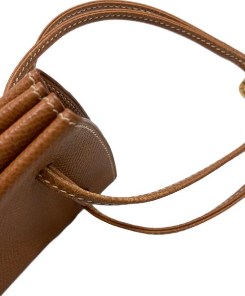 HERMES（エルメス）HERMES (エルメス) ヴェスパポーチ ブラウンの古着・服飾アイテム