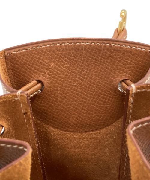 HERMES（エルメス）HERMES (エルメス) ヴェスパポーチ ブラウンの古着・服飾アイテム
