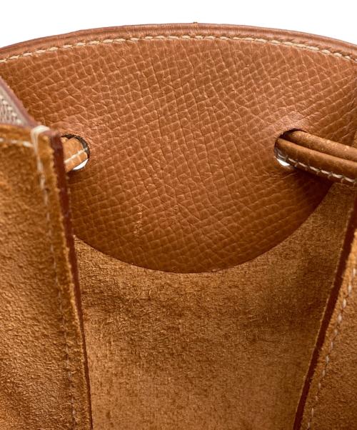 HERMES（エルメス）HERMES (エルメス) ヴェスパポーチ ブラウンの古着・服飾アイテム