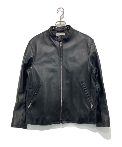 BEAUTY&YOUTH UNITED ARROWS（ビューティーアンドユースユナイテッドアローズ）BEAUTY&YOUTH UNITED ARROWS (ビューティーアンドユースユナイテッドアローズ) シープレザー シングル ライダース ジャケット ブラック サイズ:Lの古着・服飾アイテム