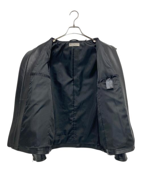 BEAUTY&YOUTH UNITED ARROWS（ビューティーアンドユースユナイテッドアローズ）BEAUTY&YOUTH UNITED ARROWS (ビューティーアンドユースユナイテッドアローズ) シープレザー シングル ライダース ジャケット ブラック サイズ:Lの古着・服飾アイテム