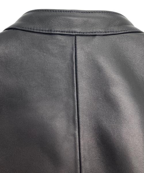 BEAUTY&YOUTH UNITED ARROWS（ビューティーアンドユースユナイテッドアローズ）BEAUTY&YOUTH UNITED ARROWS (ビューティーアンドユースユナイテッドアローズ) シープレザー シングル ライダース ジャケット ブラック サイズ:Lの古着・服飾アイテム