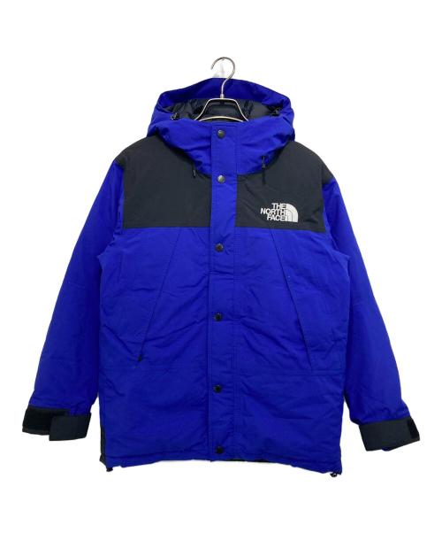 THE NORTH FACE（ザ ノース フェイス）THE NORTH FACE (ザ ノース フェイス) マウンテンダウンジャケット ブルー×ブラック サイズ:Sの古着・服飾アイテム