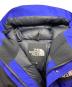 中古・古着 THE NORTH FACE (ザ ノース フェイス) マウンテンダウンジャケット ブルー×ブラック サイズ:S：30000円