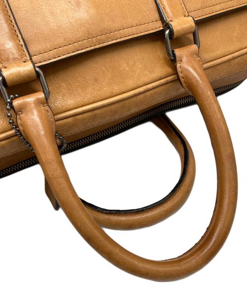 COACH（コーチ）COACH (コーチ) メトロポリタン コミューター 2WAY レザーブリーフケース キャメルの古着・服飾アイテム