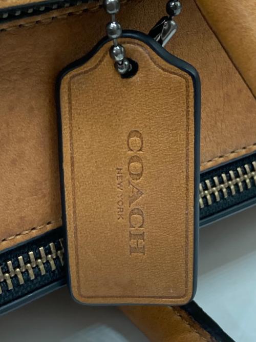 COACH（コーチ）COACH (コーチ) メトロポリタン コミューター 2WAY レザーブリーフケース キャメルの古着・服飾アイテム