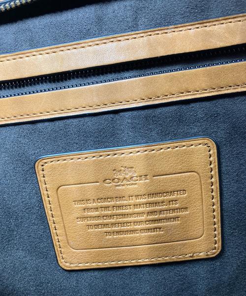 COACH（コーチ）COACH (コーチ) メトロポリタン コミューター 2WAY レザーブリーフケース キャメルの古着・服飾アイテム