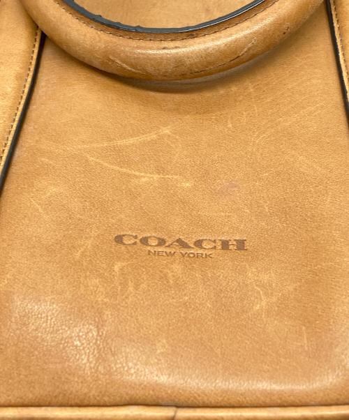 COACH（コーチ）COACH (コーチ) メトロポリタン コミューター 2WAY レザーブリーフケース キャメルの古着・服飾アイテム