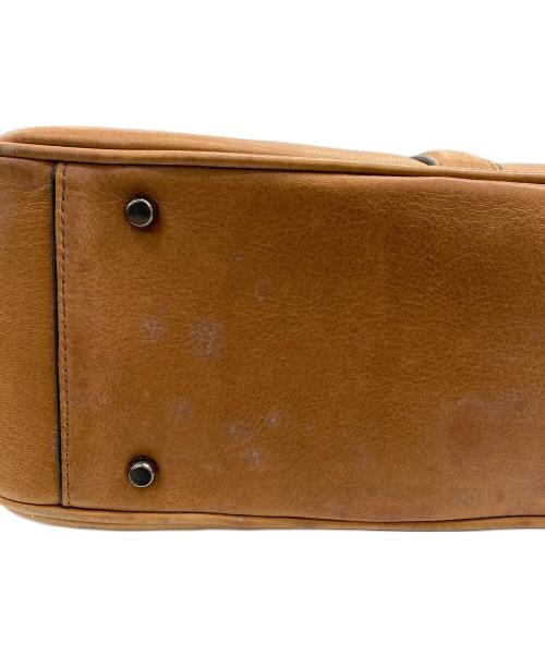 COACH（コーチ）COACH (コーチ) メトロポリタン コミューター 2WAY レザーブリーフケース キャメルの古着・服飾アイテム