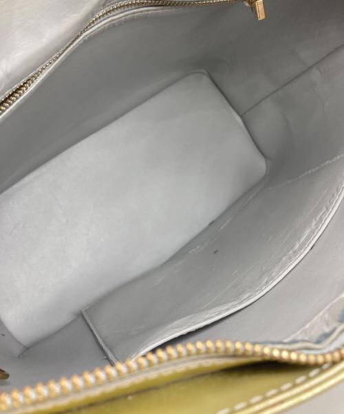 LOUIS VUITTON（ルイ ヴィトン）LOUIS VUITTON (ルイ ヴィトン) ハンドバッグ ヴェルニ ヒューストン グリーン×ブラウンの古着・服飾アイテム