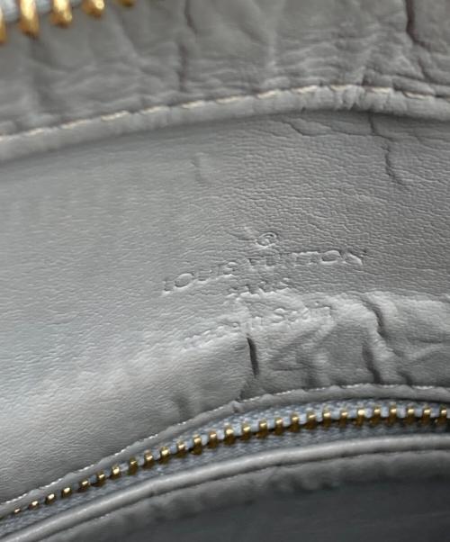 LOUIS VUITTON（ルイ ヴィトン）LOUIS VUITTON (ルイ ヴィトン) ハンドバッグ ヴェルニ ヒューストン グリーン×ブラウンの古着・服飾アイテム