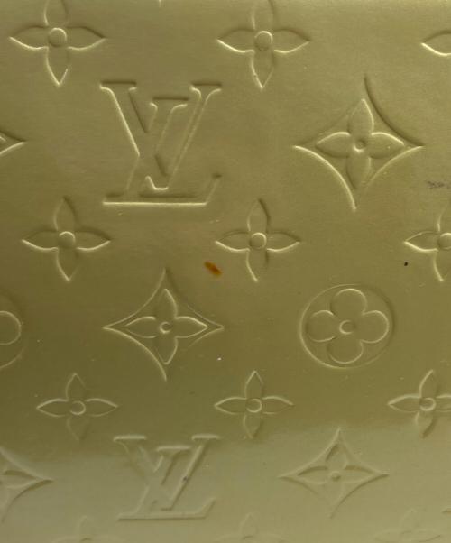 LOUIS VUITTON（ルイ ヴィトン）LOUIS VUITTON (ルイ ヴィトン) ハンドバッグ ヴェルニ ヒューストン グリーン×ブラウンの古着・服飾アイテム
