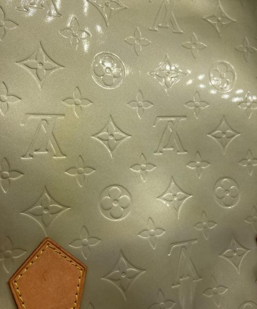 LOUIS VUITTON（ルイ ヴィトン）LOUIS VUITTON (ルイ ヴィトン) ハンドバッグ ヴェルニ ヒューストン グリーン×ブラウンの古着・服飾アイテム