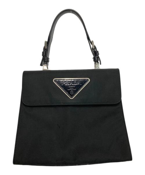 PRADA（プラダ）PRADA (プラダ) PATTINA ハンドバッグ ブラックの古着・服飾アイテム