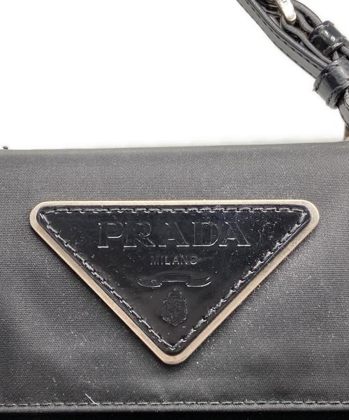 PRADA（プラダ）PRADA (プラダ) PATTINA ハンドバッグ ブラックの古着・服飾アイテム