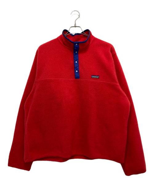 Patagonia（パタゴニア）Patagonia (パタゴニア) 80s シンチラスナップT レッド サイズ:XLの古着・服飾アイテム