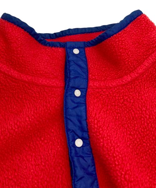 Patagonia（パタゴニア）Patagonia (パタゴニア) 80s シンチラスナップT レッド サイズ:XLの古着・服飾アイテム