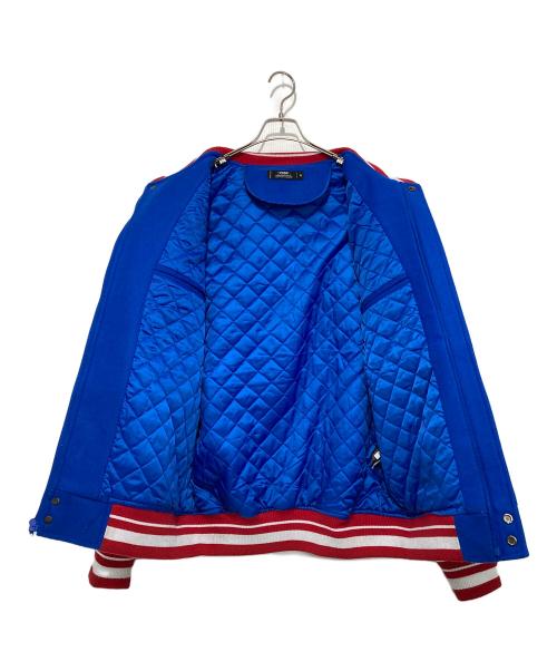 PRO STANDARD（プロスタンダード）PRO STANDARD (プロスタンダード) バーシティジャケット ブルー×ホワイト×レッド サイズ:XLの古着・服飾アイテム