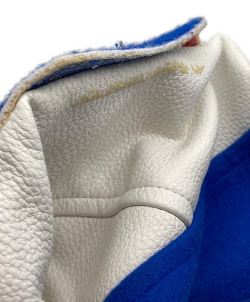 PRO STANDARD（プロスタンダード）PRO STANDARD (プロスタンダード) バーシティジャケット ブルー×ホワイト×レッド サイズ:XLの古着・服飾アイテム