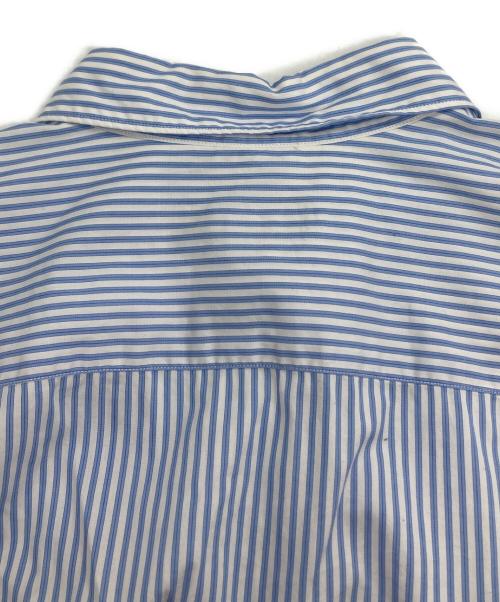 COMME des GARCONS HOMME（コムデギャルソン オム）COMME des GARCONS HOMME (コムデギャルソン オム) ストライプシャツ ブルー サイズ:Lの古着・服飾アイテム