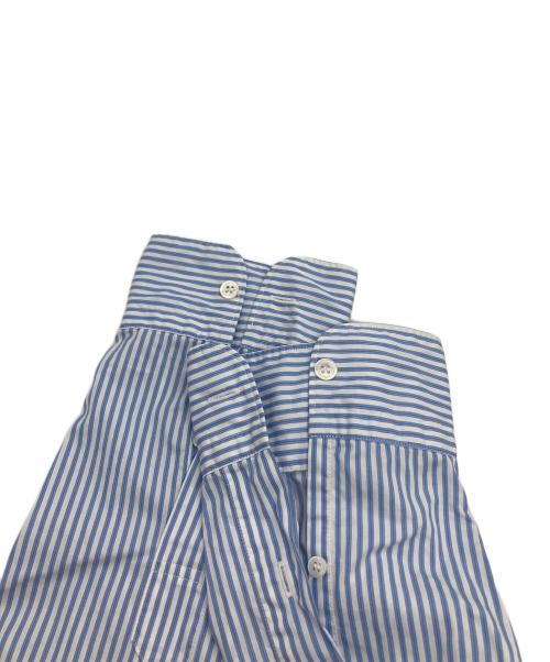 COMME des GARCONS HOMME（コムデギャルソン オム）COMME des GARCONS HOMME (コムデギャルソン オム) ストライプシャツ ブルー サイズ:Lの古着・服飾アイテム