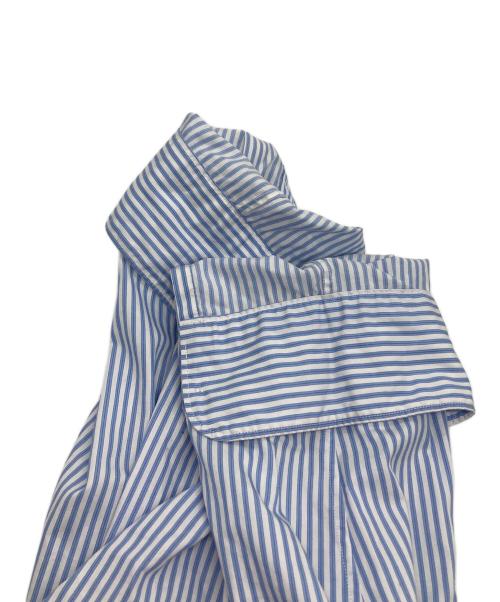 COMME des GARCONS HOMME（コムデギャルソン オム）COMME des GARCONS HOMME (コムデギャルソン オム) ストライプシャツ ブルー サイズ:Lの古着・服飾アイテム