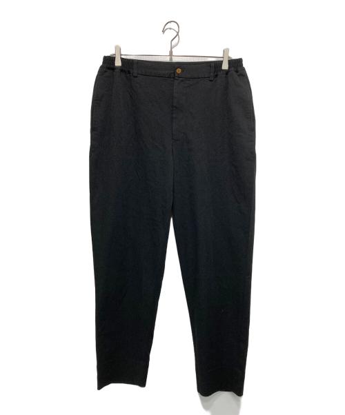 COMME des GARCONS HOMME DEUX（コムデギャルソン オム ドゥ）COMME des GARCONS HOMME DEUX (コムデギャルソン オム ドゥ) ポリエステル縮絨スラックス ブラック サイズ:Mの古着・服飾アイテム