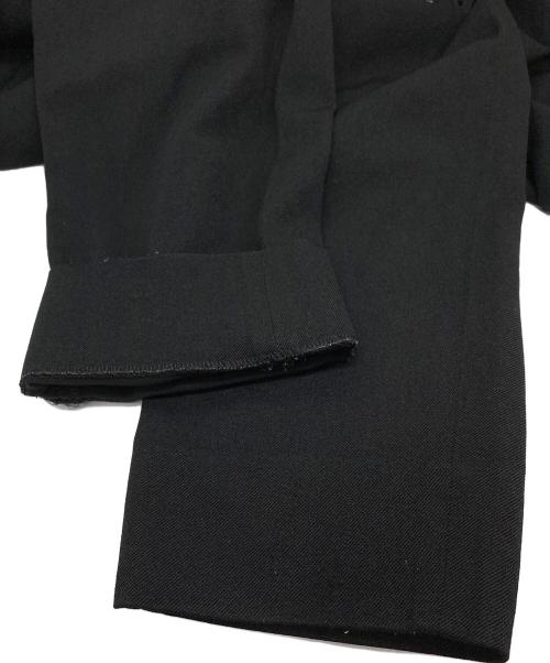 COMME des GARCONS HOMME DEUX（コムデギャルソン オム ドゥ）COMME des GARCONS HOMME DEUX (コムデギャルソン オム ドゥ) ポリエステル縮絨スラックス ブラック サイズ:Mの古着・服飾アイテム