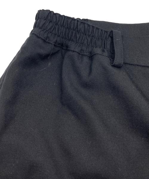 COMME des GARCONS HOMME DEUX（コムデギャルソン オム ドゥ）COMME des GARCONS HOMME DEUX (コムデギャルソン オム ドゥ) ウールテーパードスラックス ブラック サイズ:Lの古着・服飾アイテム
