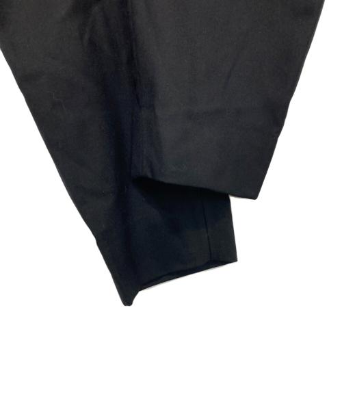 COMME des GARCONS HOMME DEUX（コムデギャルソン オム ドゥ）COMME des GARCONS HOMME DEUX (コムデギャルソン オム ドゥ) ウールテーパードスラックス ブラック サイズ:Lの古着・服飾アイテム