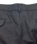 中古・古着 COMME des GARCONS HOMME DEUX (コムデギャルソン オム ドゥ) ウールテーパードスラックス ブラック サイズ:L：17000円