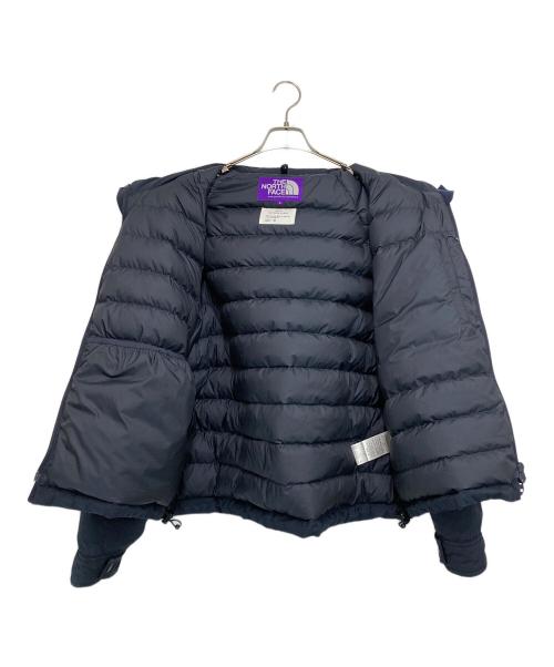 THE NORTHFACE PURPLELABEL（ザ・ノースフェイス パープルレーベル）THE NORTHFACE PURPLELABEL (ザ・ノースフェイス パープルレーベル) Midweight 65/35 Mountain Short Down Jacket ネイビー サイズ:Lの古着・服飾アイテム