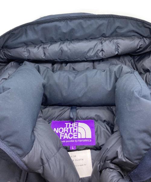 THE NORTHFACE PURPLELABEL（ザ・ノースフェイス パープルレーベル）THE NORTHFACE PURPLELABEL (ザ・ノースフェイス パープルレーベル) Midweight 65/35 Mountain Short Down Jacket ネイビー サイズ:Lの古着・服飾アイテム