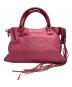 中古・古着 BALENCIAGA (バレンシアガ) ザ・タウン 2WAYショルダーバッグ ピンク：130000円