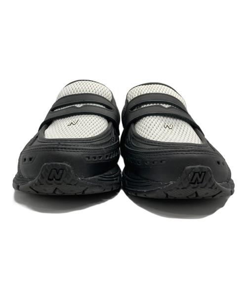 NEW BALANCE（ニューバランス）NEW BALANCE (ニューバランス) スニーカーローファー ブラック×ホワイト サイズ:US12の古着・服飾アイテム