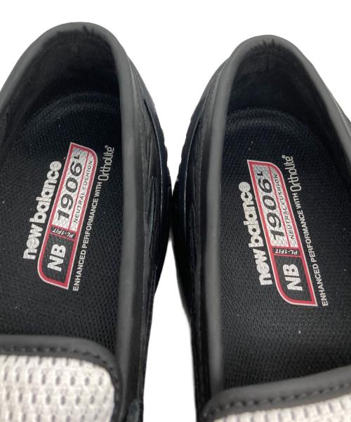 NEW BALANCE（ニューバランス）NEW BALANCE (ニューバランス) スニーカーローファー ブラック×ホワイト サイズ:US12の古着・服飾アイテム