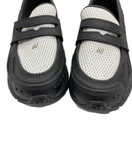 NEW BALANCE（ニューバランス）NEW BALANCE (ニューバランス) スニーカーローファー ブラック×ホワイト サイズ:US12の古着・服飾アイテム
