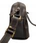 中古・古着 GUCCI (グッチ) ハラコ ミニショルダーバッグ ブラウン：15000円