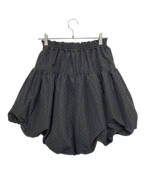 BABY RETURN（ベイビーリターン）BABY RETURN (ベイビーリターン) キルティングバルーンスカート ブラック サイズ:表記なしの古着・服飾アイテム