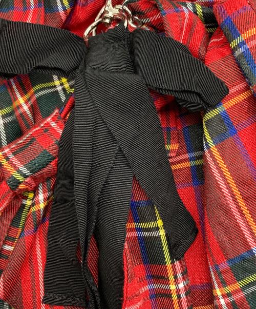 HEIHEI（ヘイヘイ）HEIHEI (ヘイヘイ) ハーネスリボン ショートパンツ レッド サイズ:Fの古着・服飾アイテム