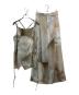 Ameri VINTAGE（アメリヴィンテージ）の古着「MEDI SPLIT TONE GRADATION SET UP」｜グレー×ベージュ