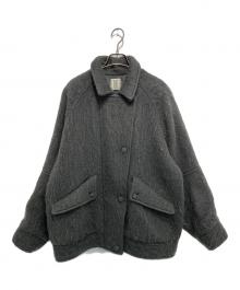 Ameri（アメリ）の古着「UND MOHAIR SHAGGY FLIGHT JACKET」｜グレー