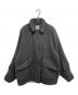 Ameri（アメリ）の古着「UND MOHAIR SHAGGY FLIGHT JACKET」｜グレー