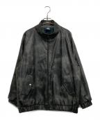 UMBRO×FREAK'S STOREアンブロ×フリークスストア）の古着「PU Stand Collar Jacket」｜ブラウン