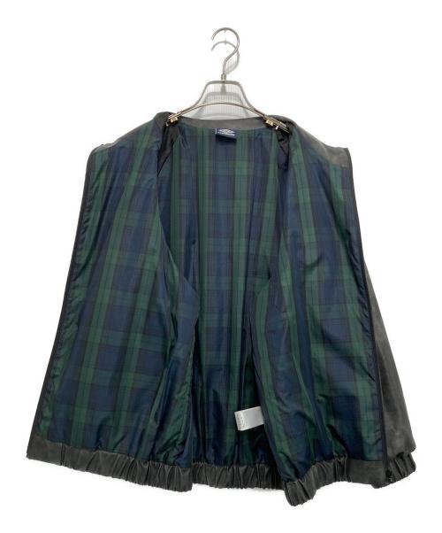 UMBRO（アンブロ）UMBRO (アンブロ) PU Stand Collar Jacket ブラック サイズ:Mの古着・服飾アイテム