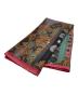 ETRO（エトロ）の古着「カシミヤペイズリーストール」｜グレー×レッド