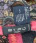 ETRO (エトロ) カシミヤペイズリーストール グレー×レッド：10000円