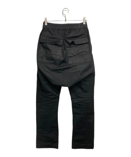 RICK OWENS（リックオウエンス）RICK OWENS (リックオウエンス) DRAWSTRING LONG PANTS ブラック サイズ:46の古着・服飾アイテム