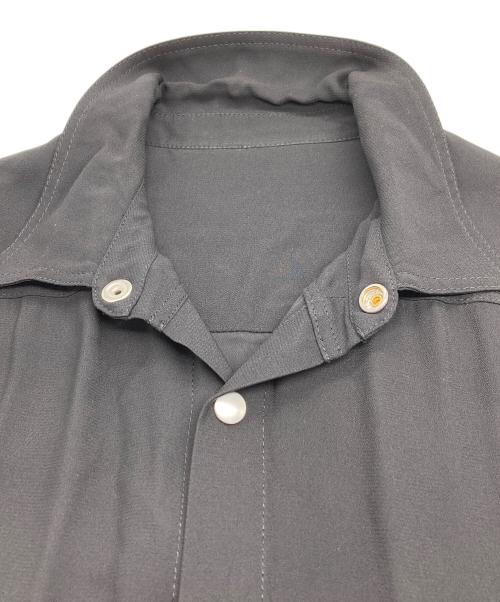 RICK OWENS（リックオウエンス）RICK OWENS (リックオウエンス) SLEEVELESS JUMBO OUTERSHIRT ブラック サイズ:48の古着・服飾アイテム